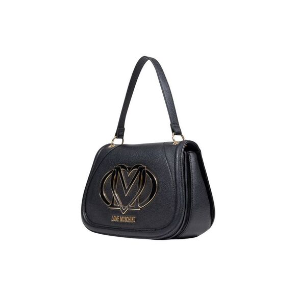 Love Moschino Black Polyethylene Women's Handbag - Picture 3 of 5